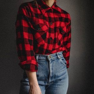 Vintage Woolrich Buffalo Plaid Shirt